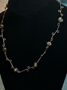 Hippie Funky Unique necklace - topsy turvy style